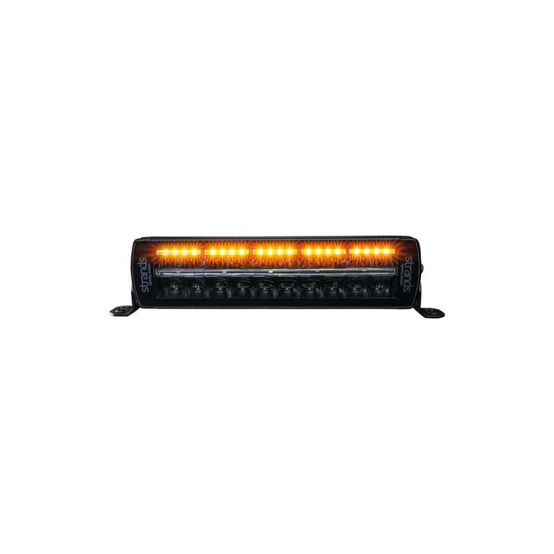 LED rampe Strands Siberia NG DR 12" 2.924 lm - advarselslys/fjernlys - produktbillede forfra | Strands Lighting Division