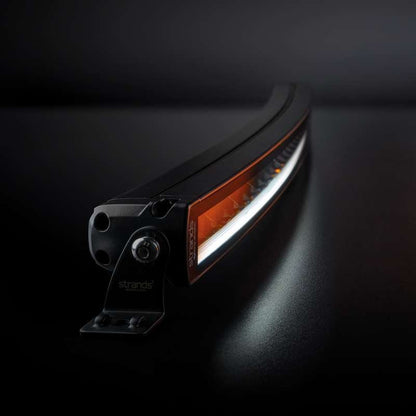 LED rampe Strands Siberia SRC 22" 4500 lm - rav/hvid - nærbillede detaljer | Strands Lysafdeling
