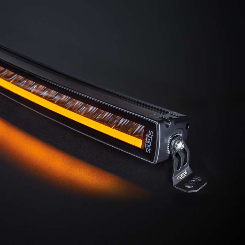 LED rampe Strands Siberia SRC 22" 4500 lm - rav/hvid - produktbillede forfra | Strands Lighting Division