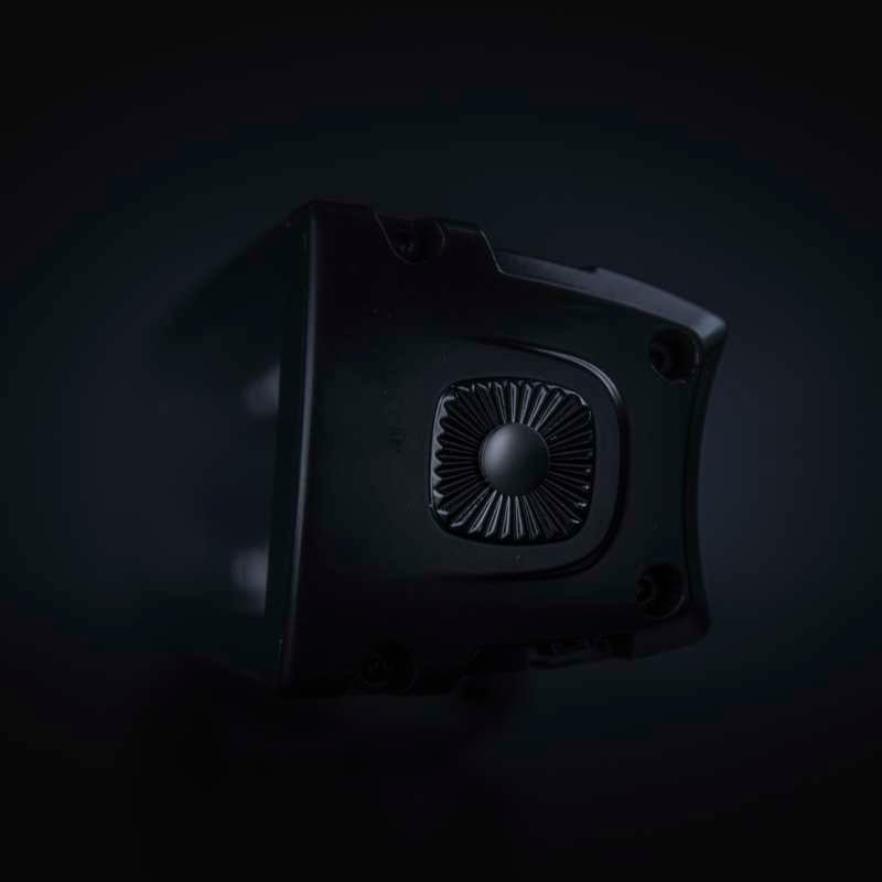 LED rampe Strands Lighting Division Siberia XP DR 8″ 4.300 lm Gul/Hvid POS - nærbillede detaljer | Strands Lysafdeling