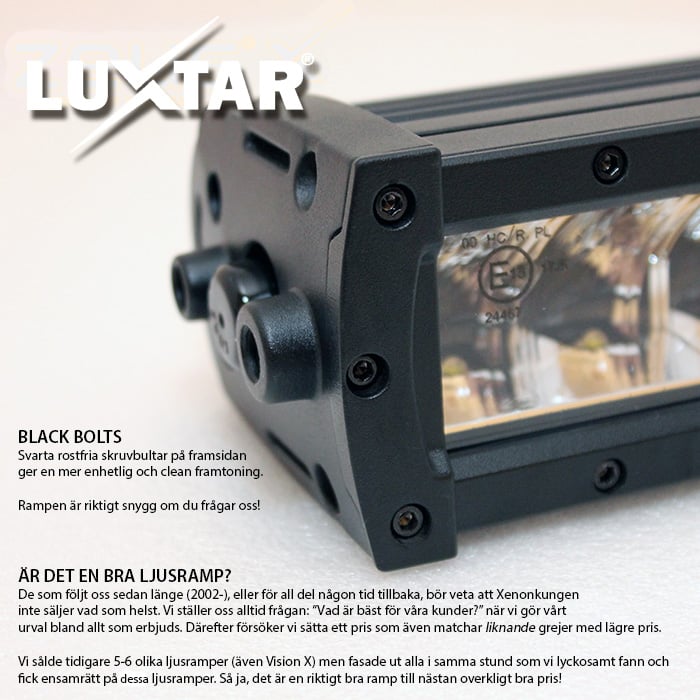 ® LED-rampe X24 – Spot – 12 306 – 177,6W – LUXTAR – ekstra billede | LUXTAR