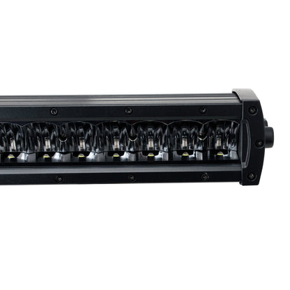 LED rampe X48 sort Edition 480 W 130 cm - produktbillede forfra | LUXTAR