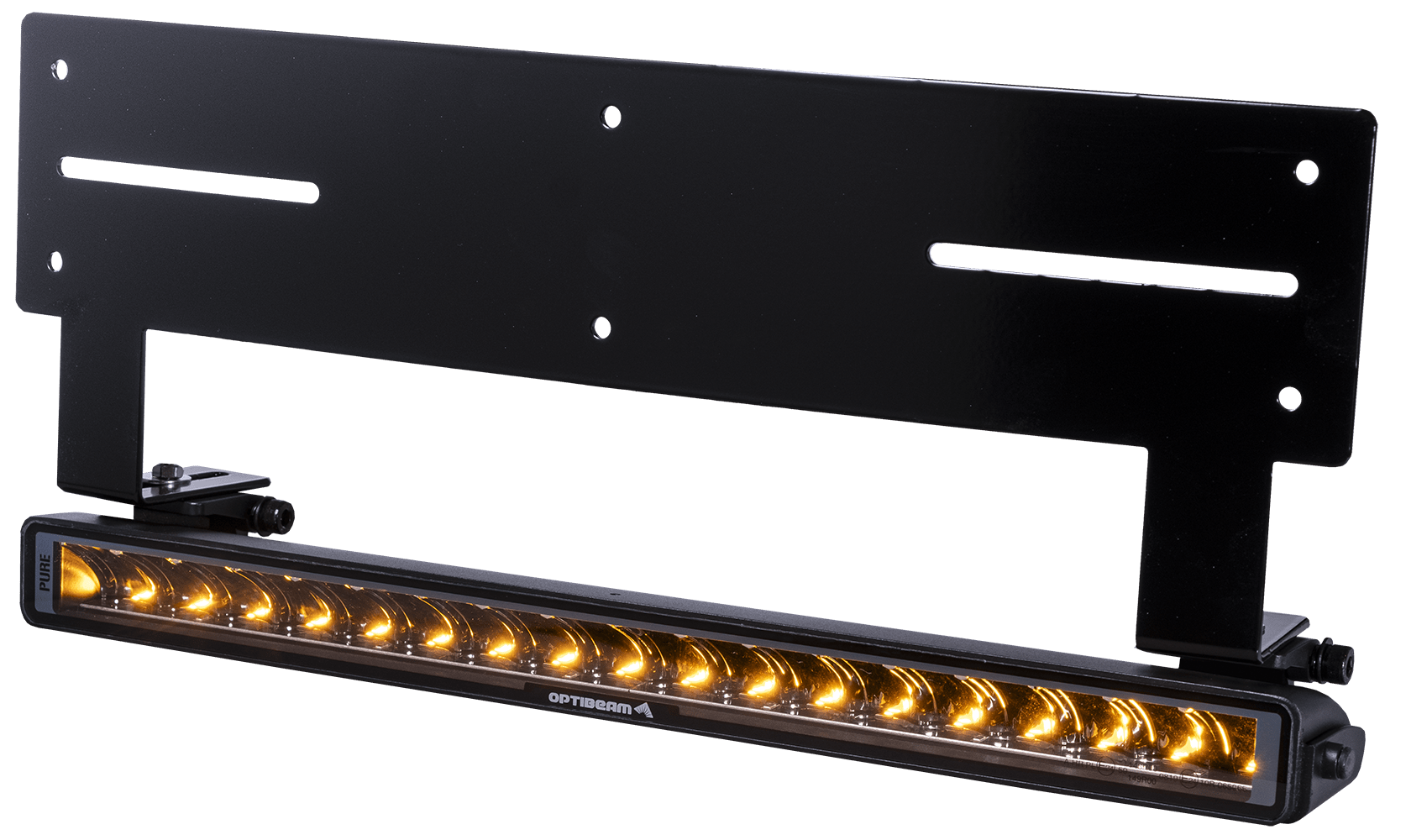 Led Ramp Package Pure 506 Tesla Model 3 / Y - Produktbillede set forfra | Optibeam