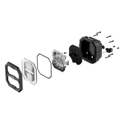 billede, der viser brug af LED-kørearbejdslys Cube PX1500 Ultra Wide - OSRAM