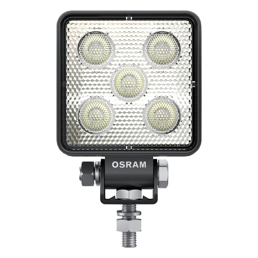 nærbillede af detaljer og materialer af LEDriving CUBE VX70 – WD – OSRAM
