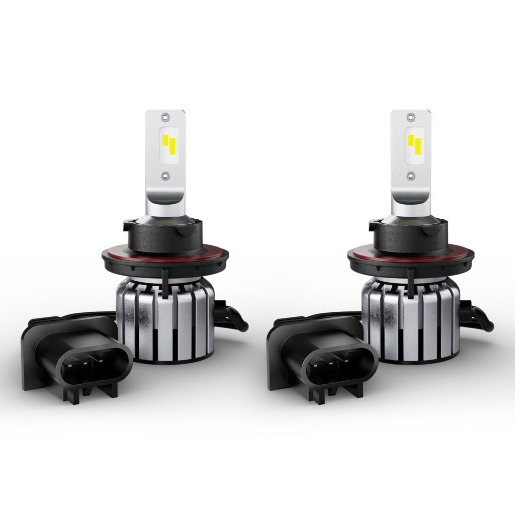 nærbillede af detaljer og materialer af LEDriving HL BRIGHT H13 – OSRAM