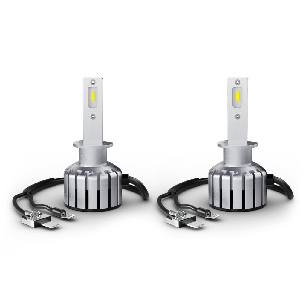 produktbillede fra forsiden viser LEDriving HLT BRIGHT H1 – 24V – OSRAM