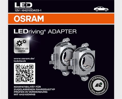 LEDriving Street Legal Adapter 03 – 1 – i brug | OSRAM
