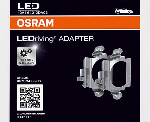 LEDriving Street Legal Adapter 03 - emballage og indhold | OSRAM