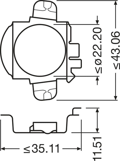 LEDriving Street Legal Adapter 03 - i brug | OSRAM