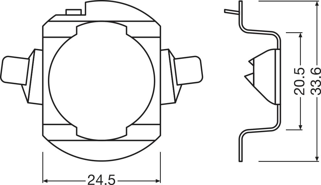 LEDriving Street Legal Adapter A06 - i brug | OSRAM