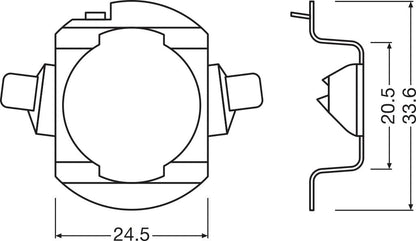 LEDriving Street Legal Adapter A06 - i brug | OSRAM