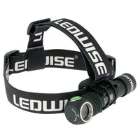 produktbillede fra forsiden viser Ledwise Legend lommelygte Kold – Hvid – LEDWISE