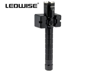 Ledwise Recon 330 Lommelygte genopladelig - produkt set fra siden | LEDWISE