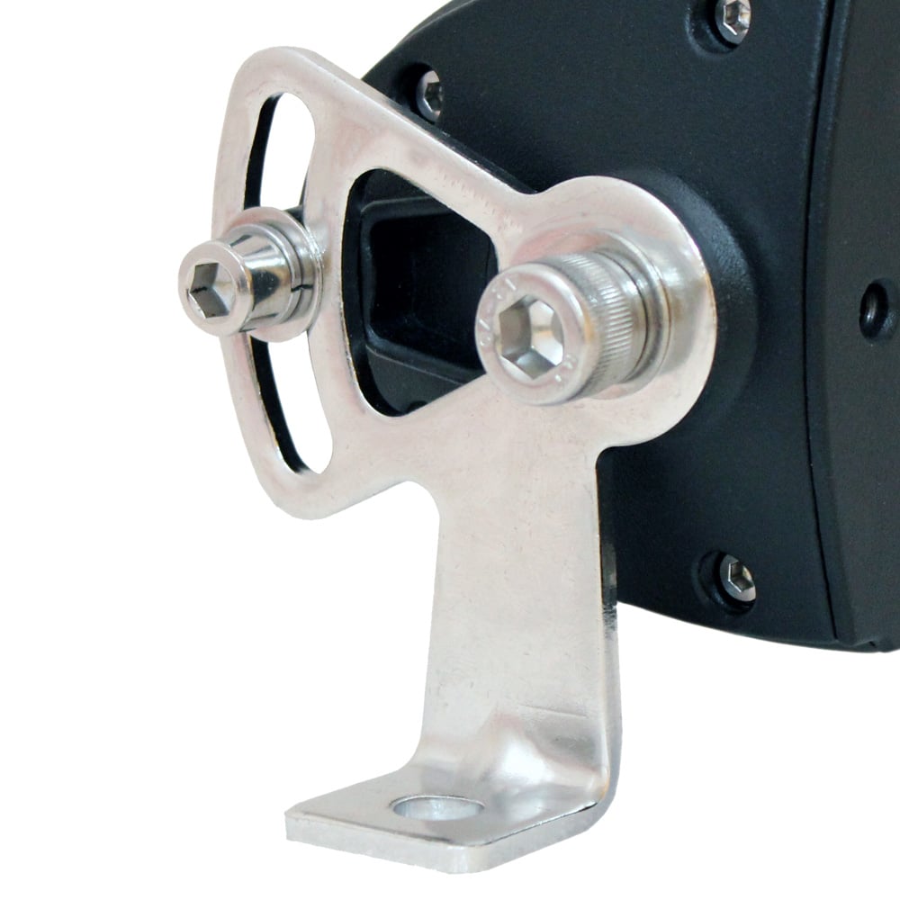 LED extraljus ® D-Serie Sidofäste – LUXTAR – produktbild framifrån | LUXTAR