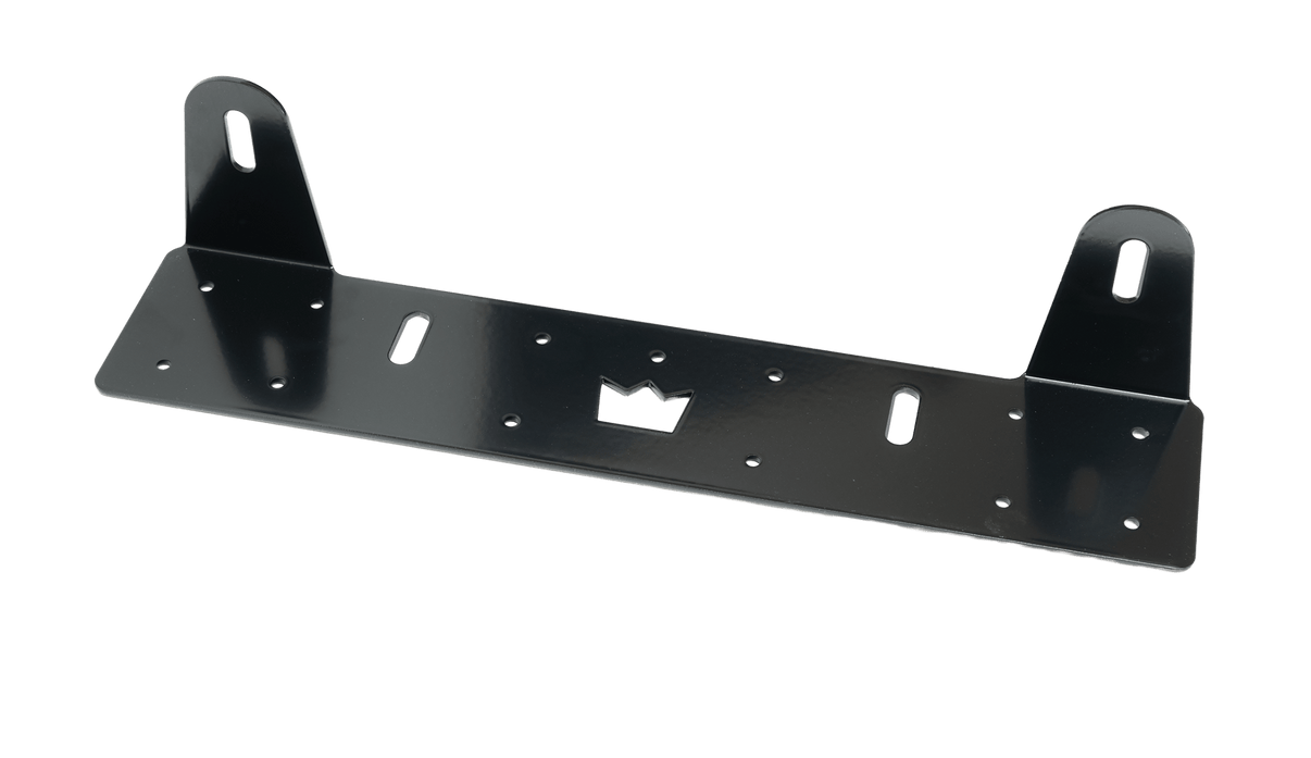 Extraljusfäste Svart 2 - 225mm – Long fixpoints – LUXTAR – produktvy från sidan | LUXTAR