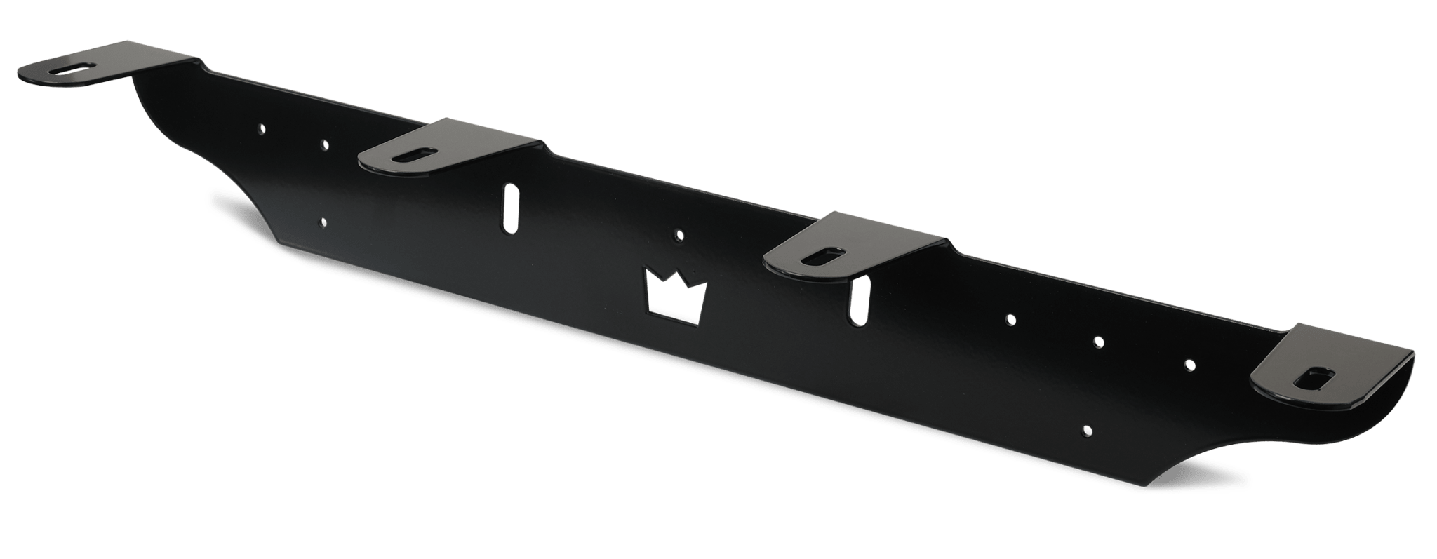 Extraljusfäste Svart 4/ 225mm – Long fixpoints – LUXTAR – produktbild framifrån | LUXTAR