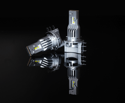 LED-lampe H15 Skywarp – 4500 lm (High Beam) / 2100 lm (DRL) – 45W (High Beam) / 20 W (DRL) – LUXTAR – produkt set fra siden