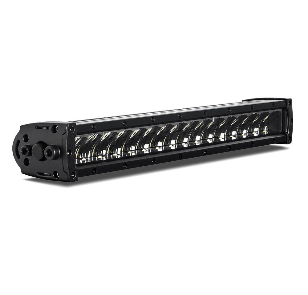 installationsvisning til LUXTAR LED-rampe X16 Black Edition 160W 47cm – LUXTAR