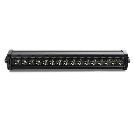 produktbillede forfra viser LUXTAR LED rampe X16 Black Edition 160W 47cm – LUXTAR