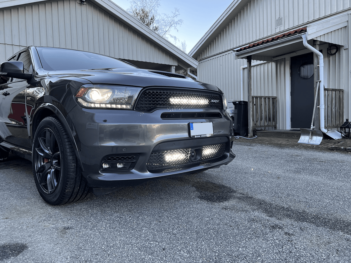LUXTAR LED rampe X18 Black Edition 180W 52cm – emballage og indhold | LUXTAR