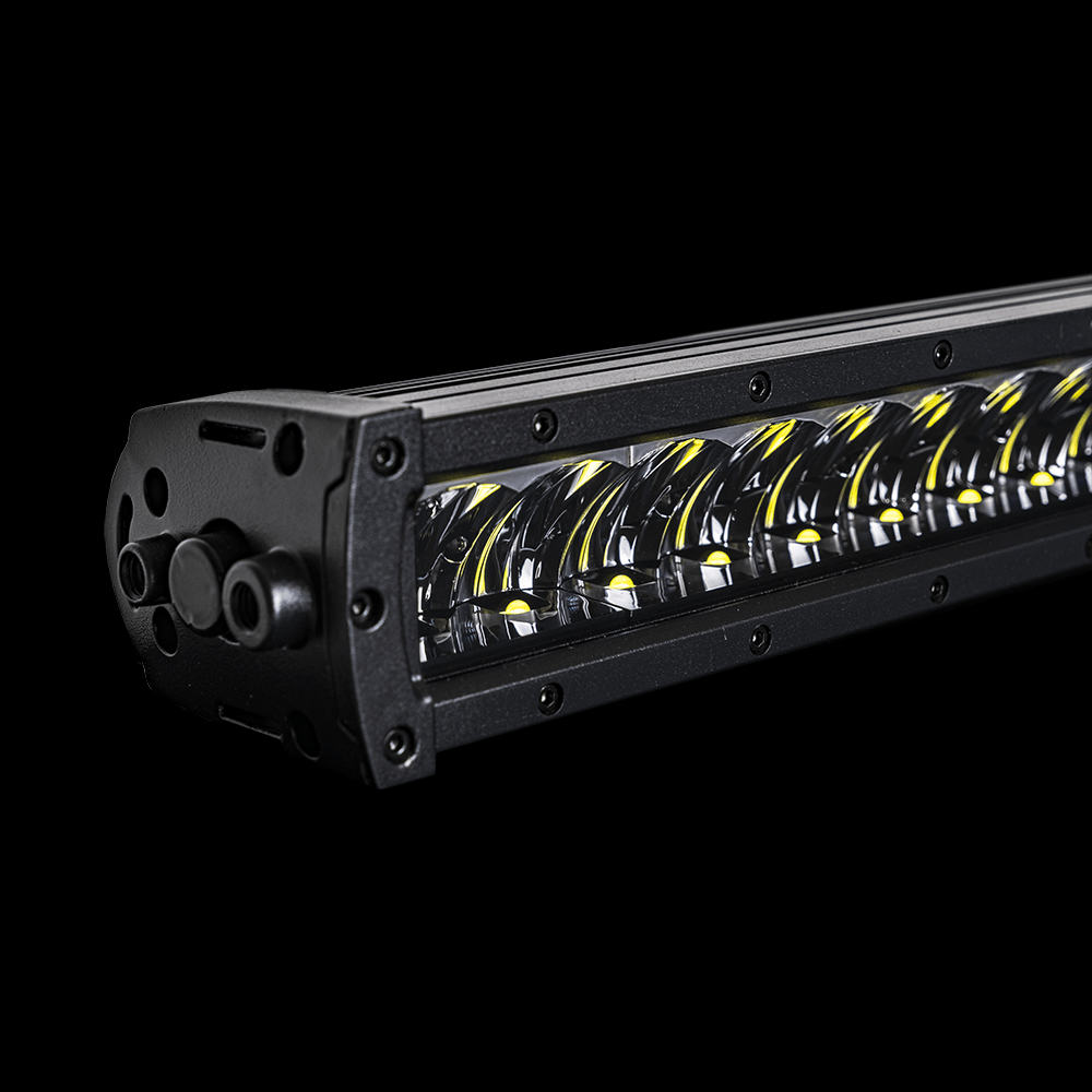 emballage og tilhørende tilbehør til LUXTAR Led rampe X40 Black Edition 400W 109cm – LUXTAR