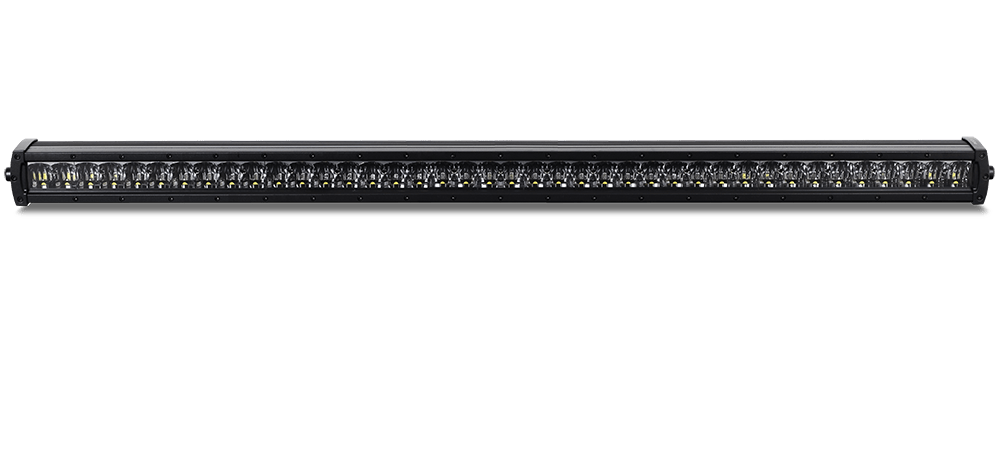 produktbillede forfra viser LUXTAR LED rampe X40 Black Edition 400W 109cm – LUXTAR