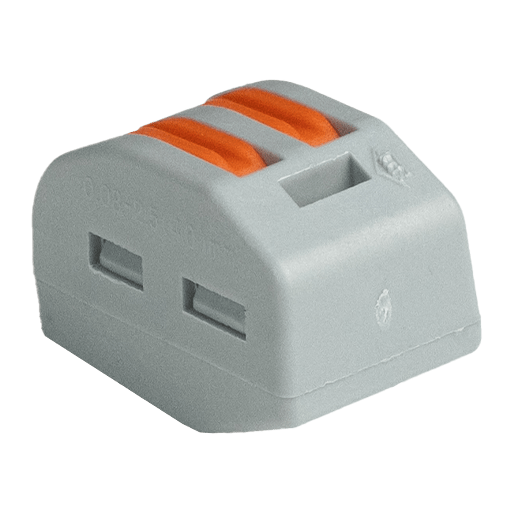 Lever Nut Wire Connector – 2 Port – LXPCT-212 – LUXTAR – närbild detaljer | LUXTAR