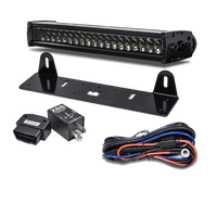 Lyspakke X20 sort Edition XBB - 146,4 W - produktbillede forfra | LUXTAR