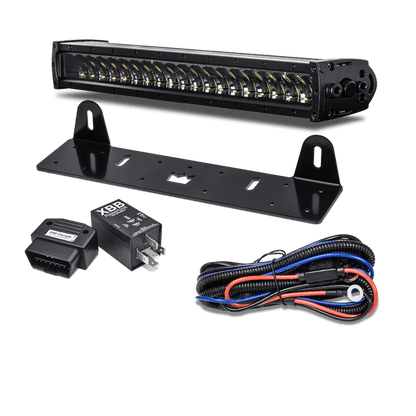 Lyspakke X20 sort Edition XBB - 146,4 W - produktbillede forfra | LUXTAR