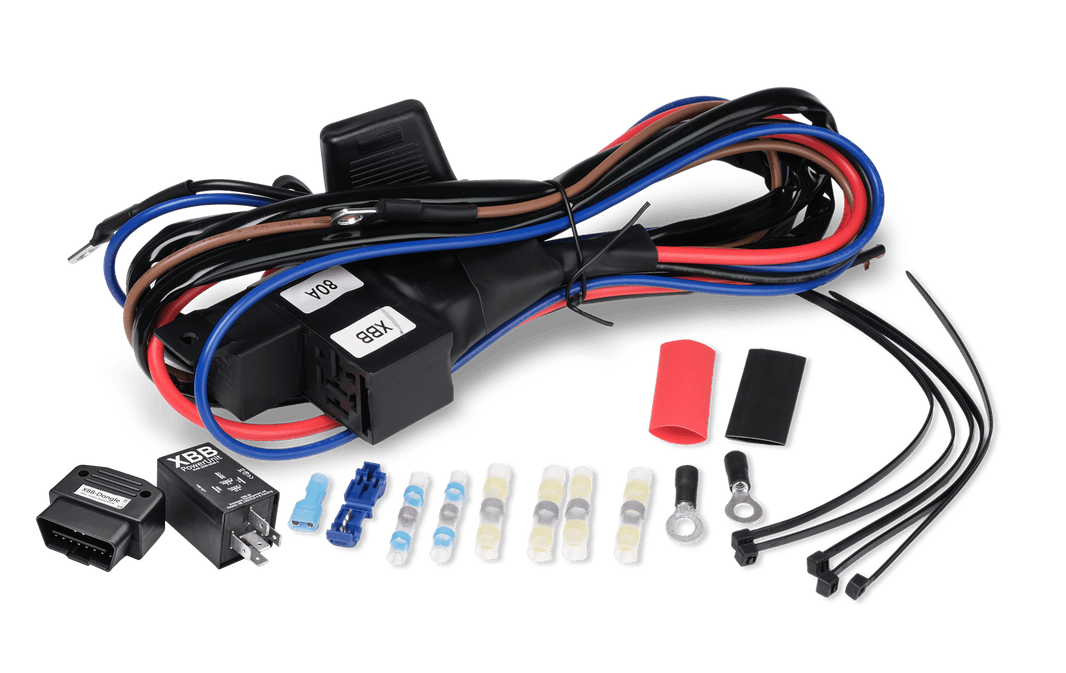 Luxtar Master & Slave x1 + XBB PowerUnit & Dongle - produktbillede forfra | XBB