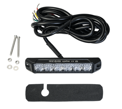 OptiFlux – Advarselslys – Amber 6 LED – 2026-10-30 00:00:00 – IP67, IP69K – LUXTAR – alternativ visning | LUXTAR