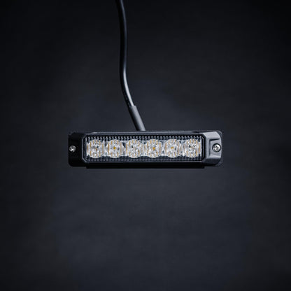 OptiFlux – Advarselslys – Amber 6 LED – 2026-10-30 00:00:00 – IP67, IP69K – LUXTAR – i brug | LUXTAR