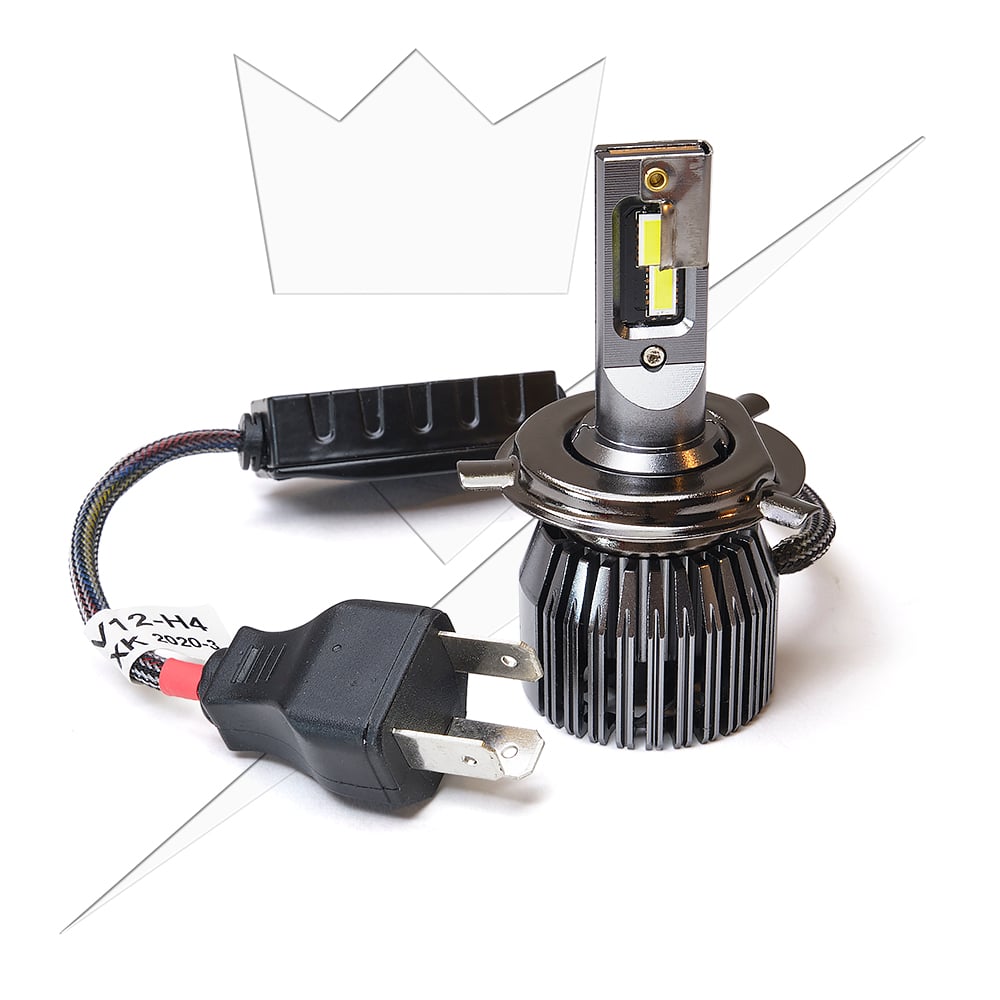 Premium CANBUS H4 LED – 52 W – alternativ visning | LUXTAR