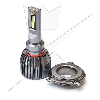 Premium CANBUS H4 LED - 52 W - Dimensioner Specifikation | LUXTAR