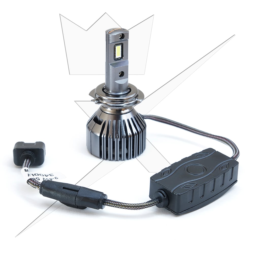 Premium CANBUS H7 LED – 52 W – alternativ visning | LUXTAR