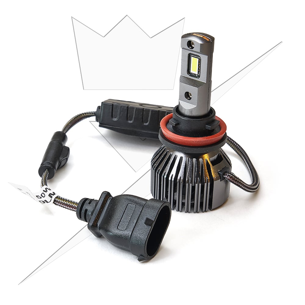 Premium CANBUS H9 LED - 52 W - Dimensioner Specifikation | LUXTAR