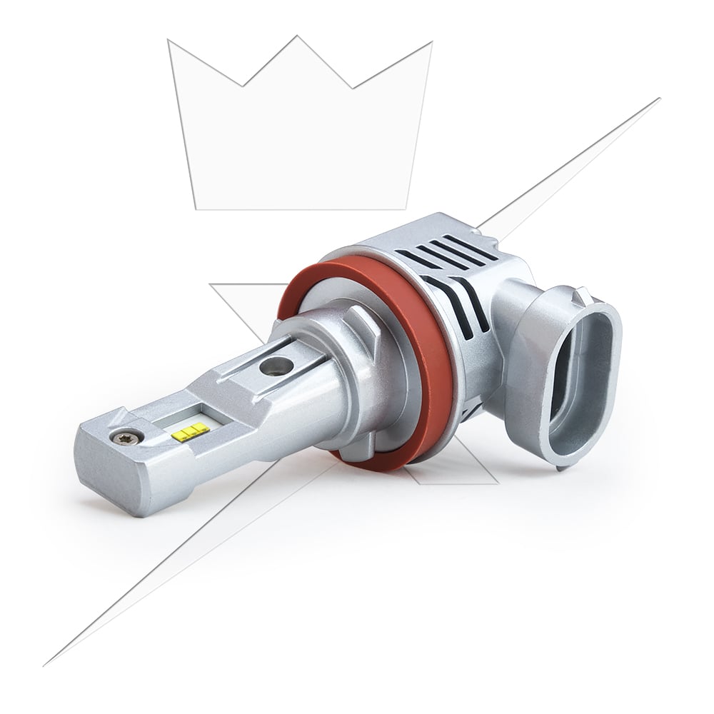 ® Q1 Led H11 – 25W – 9-32V DC – LUXTAR – i brug | LUXTAR