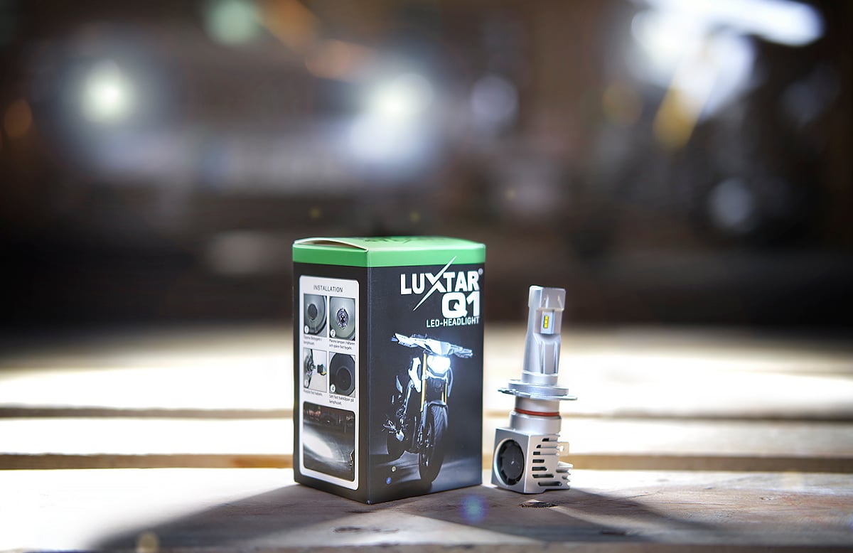 ® Q1 Led H7 – 25W – 9-32V DC – LUXTAR – produkt set fra siden | LUXTAR