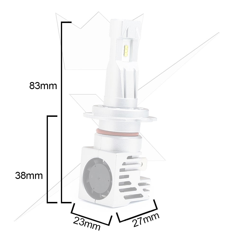® Q1 Led H7 – 25W – 9-32V DC – LUXTAR – tilbehør og dele | LUXTAR