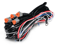 Relækabelsæt DT-3 X4 – 12V – 80A Relæ – LUXTAR – produktbillede forfra | LUXTAR