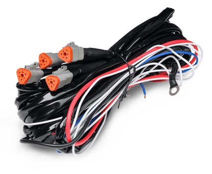 Relækabelsæt DT-3 X4 – 12V – 80A Relæ – LUXTAR – produktbillede forfra | LUXTAR