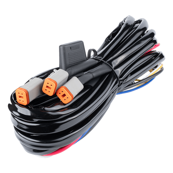 Luxtar Reläkabelsats DT - 4 X3 12V 80A Relä - Carlevel - Installation