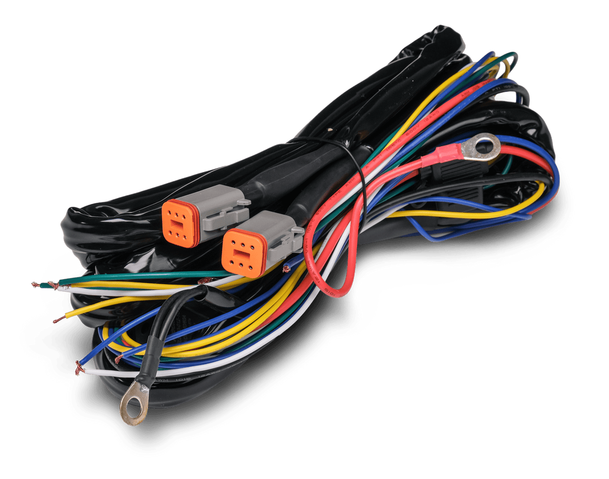 Reläkabelsats DT-6 X2 – 12V – 80A Relä – LUXTAR – produktbild framifrån | LUXTAR