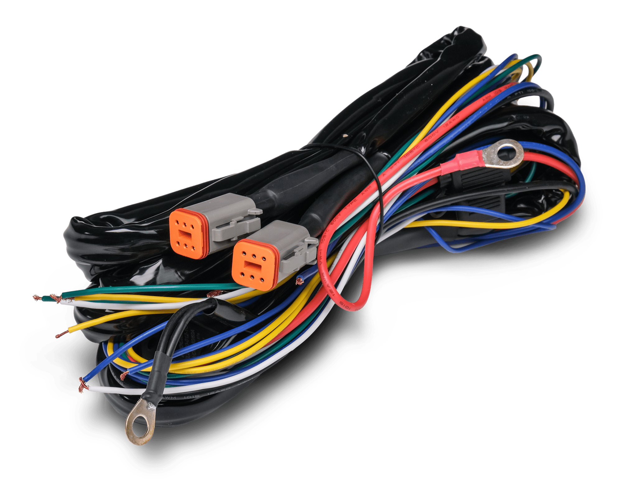 Reläkabelsats DT-6 X2 – 12V – 80A Relä – LUXTAR – produktbild framifrån | LUXTAR