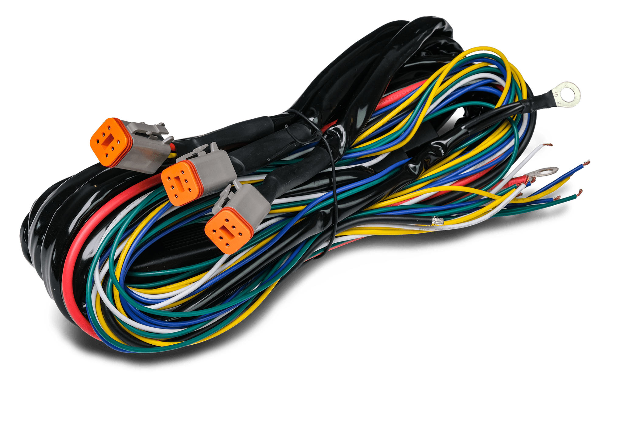 Reläkabelsats DT-6 X3 – 12V – 80A Relä – LUXTAR – produktbild framifrån | LUXTAR