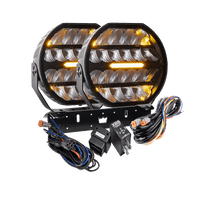 LED ekstra lys Stellar Sort RAD2 >>CANBUS<< – 12.200 lm – 16.480 lm – LUXTAR – produktbillede forfra | LUXTAR