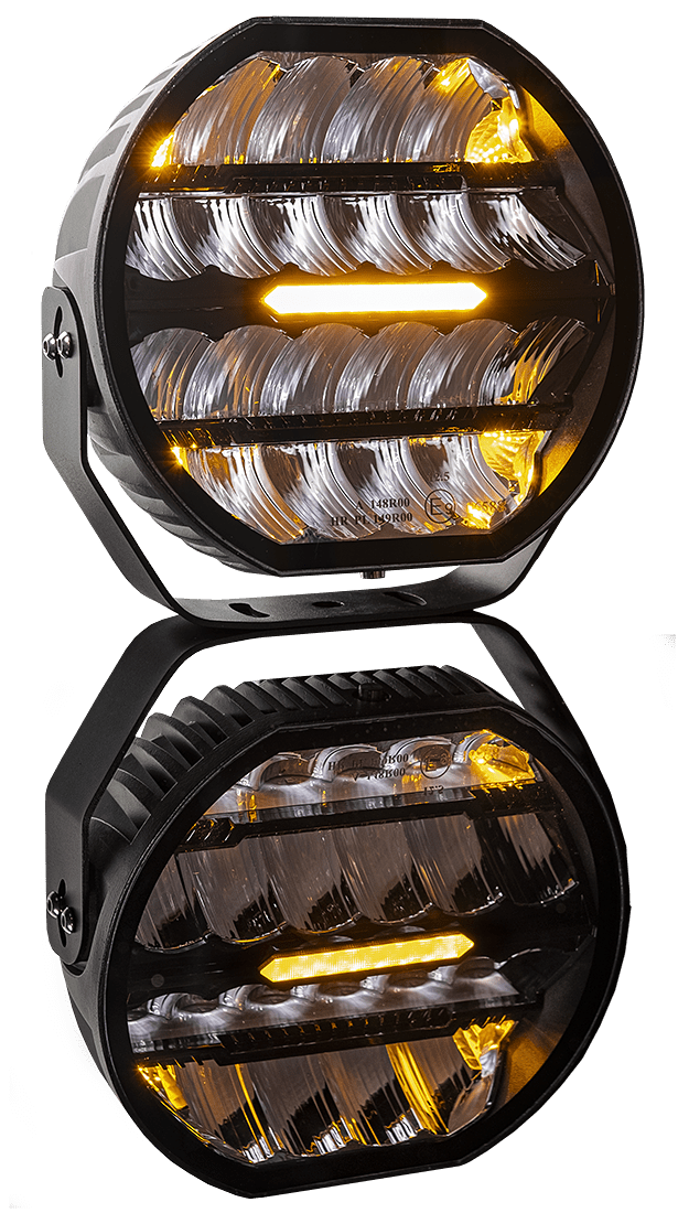Luxtar Stellar Dynamic 9" Sort - Carlevel - Ekstra lys til bil