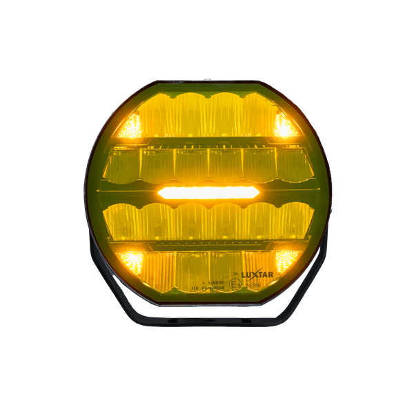 LED-tillægslys Stellar Dynamic 9" Sort – Gul – 12.200 lm – 16.480 lm – LUXTAR – nærbilleder | LUXTAR