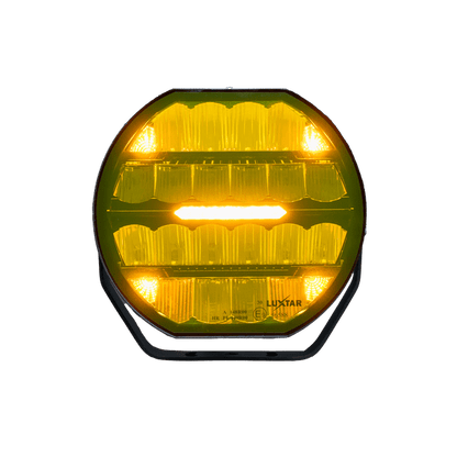 LED-tillægslys Stellar Dynamic 9" Sort – Gul – 12.200 lm – 16.480 lm – LUXTAR – nærbilleder | LUXTAR